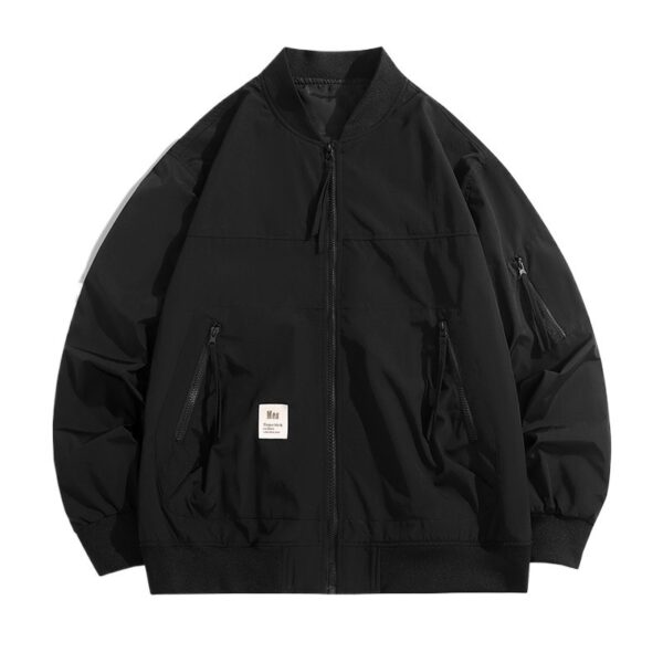 Baseball Collar Charging Coat Men's Spring