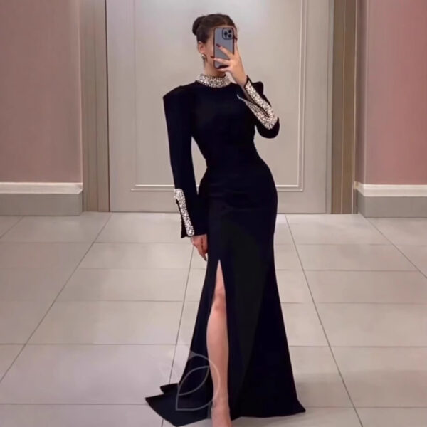 Basic Retro Elegance Bandage Dress
