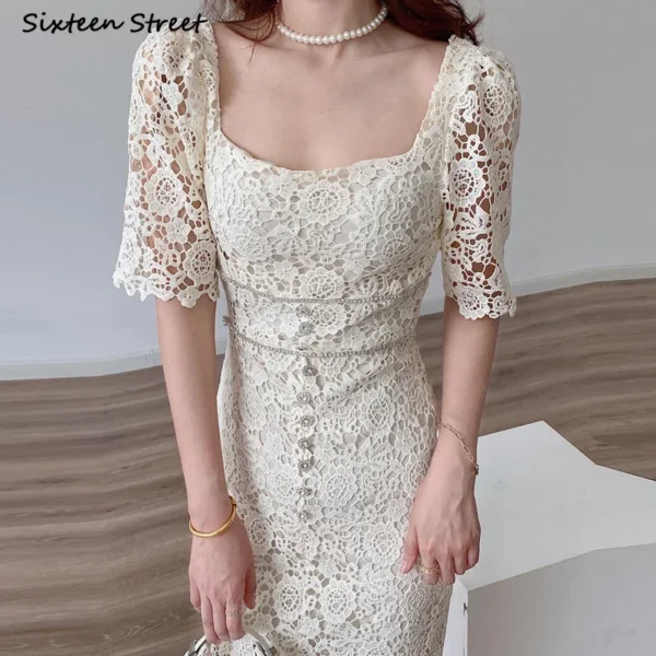 High Waist Luxury Dress