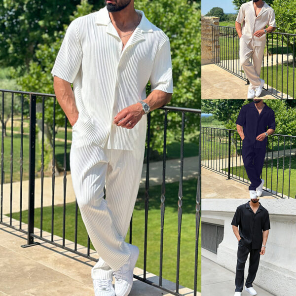 Casual Short-sleeved Trousers